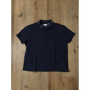 Lacoste Mens Polo Shirt Size 8 3XL Blue Slim Fit Embroidered Gator Pique